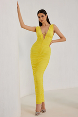 Anna Bustier Ruched Maxi Dress | Dress In Beauty Anna Bustier Ruched Maxi Dress | Dress In Beauty