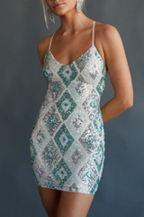 Lauren Diamond Sequin Bodycon Mini Dress | Dress In Beauty Lauren Diamond Sequin Bodycon Mini Dress | Dress In Beauty