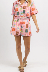 Sightsee Print Short Set | Dress In Beauty Sightsee Print Short Set | Dress In Beauty