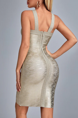 Rutia Metallic Mini Bandage Dress | Dress In Beauty Rutia Metallic Mini Bandage Dress | Dress In Beauty