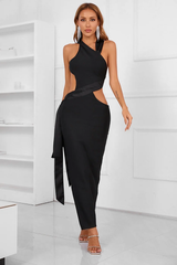 Annette Halter Asymmetric Bandage Dress | Dress In Beauty Annette Halter Asymmetric Bandage Dress | Dress In Beauty