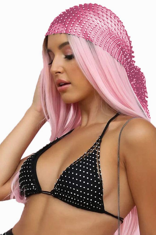 Party Art Rhinestone Hair Net | Dress In Beauty Party Art Rhinestone Hair Net | Dress In Beauty
