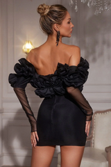 Amity Long Sleeve Tulle Floral Dress | Dress In Beauty Amity Long Sleeve Tulle Floral Dress | Dress In Beauty