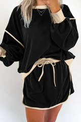 Rosey Red Pullover & Skort Set | Dress In Beauty Rosey Red Pullover & Skort Set | Dress In Beauty