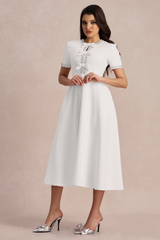 Zoe Bowknot Crystal-Embellished Midi Dress | Dress In Beauty Zoe Bowknot Crystal-Embellished Midi Dress | Dress In Beauty