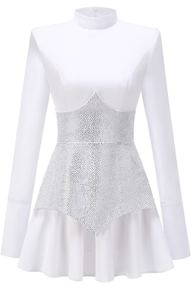 Keilani Red Long Sleeve Mini Dress | Dress In Beauty Keilani Red Long Sleeve Mini Dress | Dress In Beauty