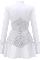 Keilani Red Long Sleeve Mini Dress | Dress In Beauty Keilani Red Long Sleeve Mini Dress | Dress In Beauty