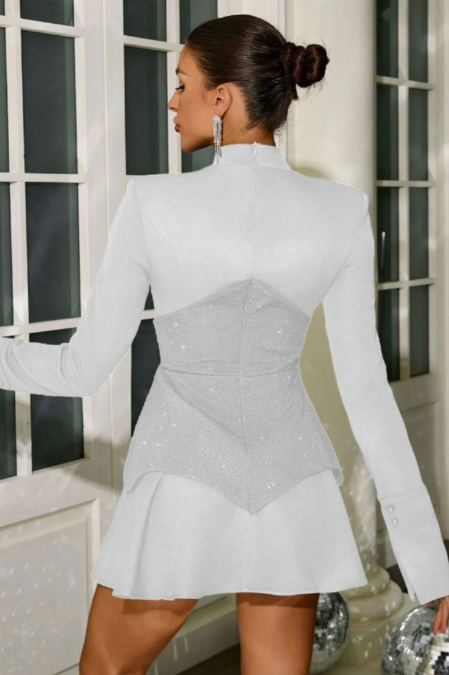 Keilani Red Long Sleeve Mini Dress | Dress In Beauty Keilani Red Long Sleeve Mini Dress | Dress In Beauty