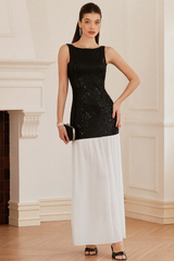 Gabrielle Patchwork Backless Maxi Dress | Dress In Beauty Gabrielle Patchwork Backless Maxi Dress | Dress In Beauty