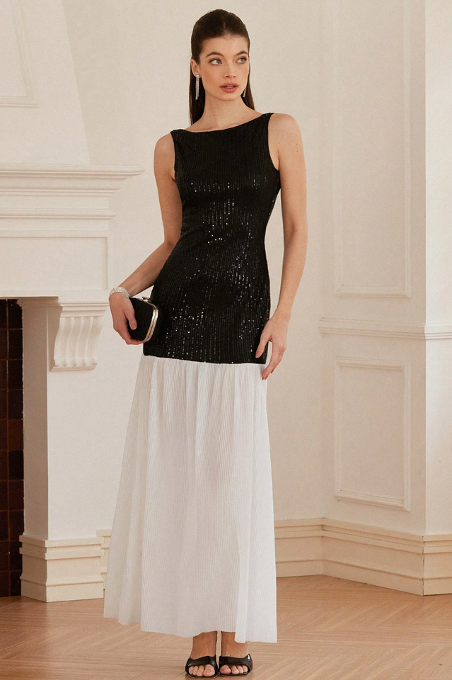 Gabrielle Patchwork Backless Maxi Dress | Dress In Beauty Gabrielle Patchwork Backless Maxi Dress | Dress In Beauty