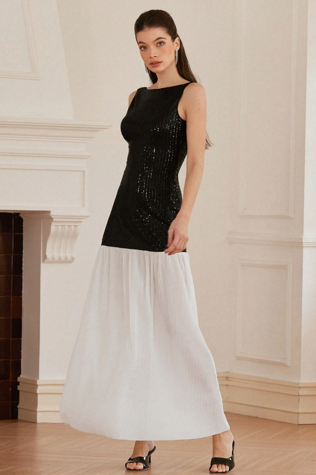 Gabrielle Patchwork Backless Maxi Dress | Dress In Beauty Gabrielle Patchwork Backless Maxi Dress | Dress In Beauty