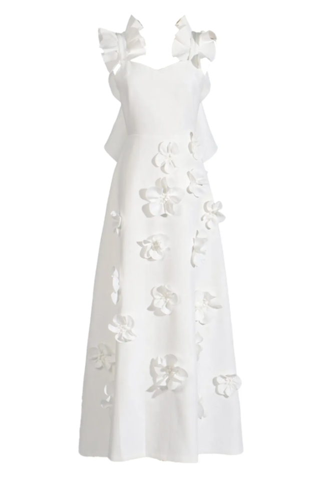 Ansel White Flower Slip Dress | Dress In Beauty Ansel White Flower Slip Dress | Dress In Beauty