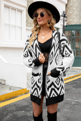 Argyle Open Front Pocket Cardigan | Dress In Beauty Argyle Open Front Pocket Cardigan | Dress In Beauty