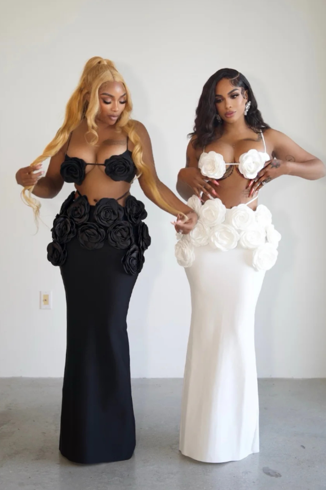 Irma Flower Bandage Skirt Set | Dress In Beauty Irma Flower Bandage Skirt Set | Dress In Beauty