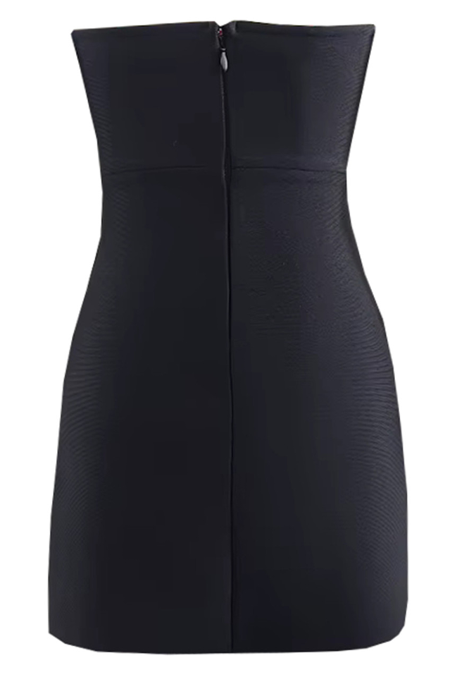 Strapless Sequined Bandage Mini Dress | Dress In Beauty Strapless Sequined Bandage Mini Dress | Dress In Beauty