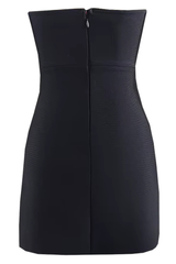 Strapless Sequined Bandage Mini Dress | Dress In Beauty Strapless Sequined Bandage Mini Dress | Dress In Beauty