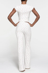 Soft Lounge Lace Pants Set | Dress In Beauty Soft Lounge Lace Pants Set | Dress In Beauty