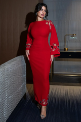 Sharon Long Sleeve Hollow Maxi Dress | Dress In Beauty Sharon Long Sleeve Hollow Maxi Dress | Dress In Beauty