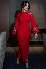 Sharon Long Sleeve Hollow Maxi Dress | Dress In Beauty Sharon Long Sleeve Hollow Maxi Dress | Dress In Beauty