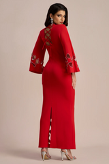 Sharon Long Sleeve Hollow Maxi Dress | Dress In Beauty Sharon Long Sleeve Hollow Maxi Dress | Dress In Beauty