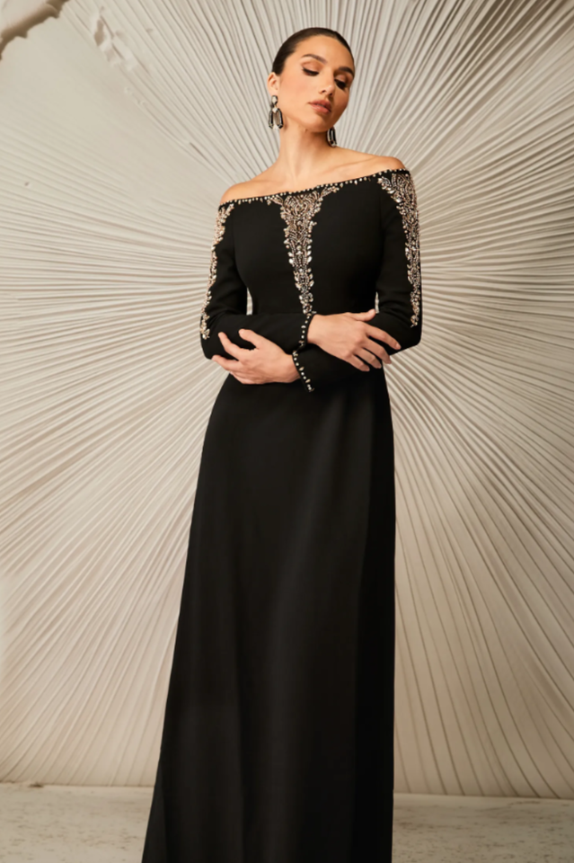 Laila Rhinestone Embellished Maxi Dress | Dress In Beauty Laila Rhinestone Embellished Maxi Dress | Dress In Beauty