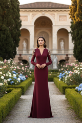 Abigail Embellished V-Neck Maxi Dress | Dress In Beauty Abigail Embellished V-Neck Maxi Dress | Dress In Beauty