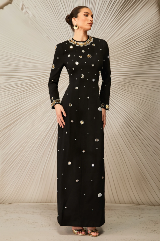 Lauryn Crystal Embellished Maxi Dress | Dress In Beauty Lauryn Crystal Embellished Maxi Dress | Dress In Beauty