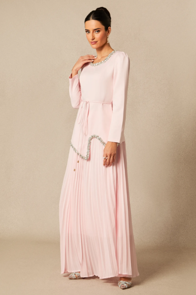 Athena Top & Pleated Skirt Set | Dress In Beauty Athena Top & Pleated Skirt Set | Dress In Beauty