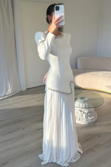 Athena Top & Pleated Skirt Set | Dress In Beauty Athena Top & Pleated Skirt Set | Dress In Beauty