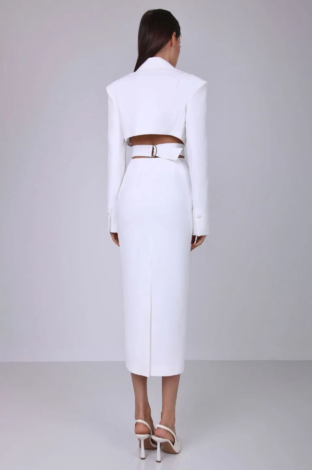 Antonia Cut Out Blazer Midi Dress | Dress In Beauty Antonia Cut Out Blazer Midi Dress | Dress In Beauty