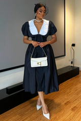 Athena Puff Sleeve Midi Dress | Dress In Beauty Athena Puff Sleeve Midi Dress | Dress In Beauty