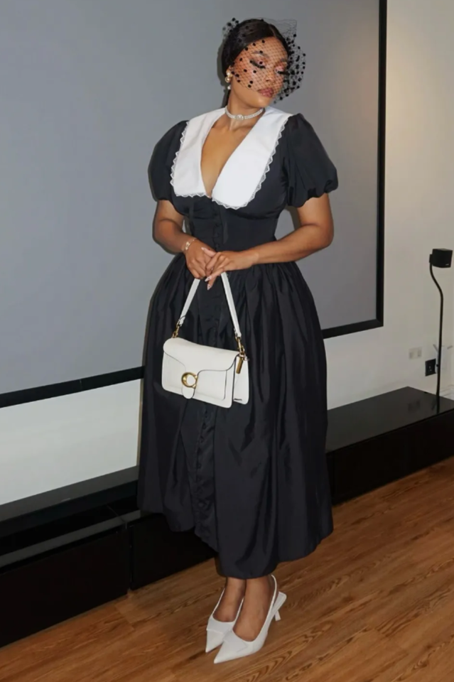 Athena Puff Sleeve Midi Dress | Dress In Beauty Athena Puff Sleeve Midi Dress | Dress In Beauty