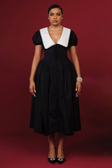 Athena Puff Sleeve Midi Dress | Dress In Beauty Athena Puff Sleeve Midi Dress | Dress In Beauty