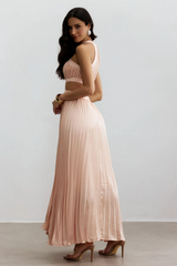 Eliza Pleated Cutout Maxi Dress | Dress In Beauty Eliza Pleated Cutout Maxi Dress | Dress In Beauty