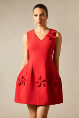 Bertina Floral Applique Mini Dress | Dress In Beauty Bertina Floral Applique Mini Dress | Dress In Beauty