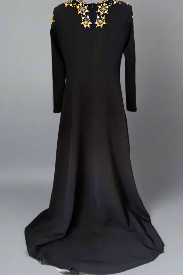 Aria Embellished Long Sleeve Maxi Dress | Dress In Beauty Aria Embellished Long Sleeve Maxi Dress | Dress In Beauty