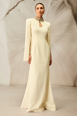 Laksha Cape Sleeve Cutout Maxi Dress | Dress In Beauty Laksha Cape Sleeve Cutout Maxi Dress | Dress In Beauty