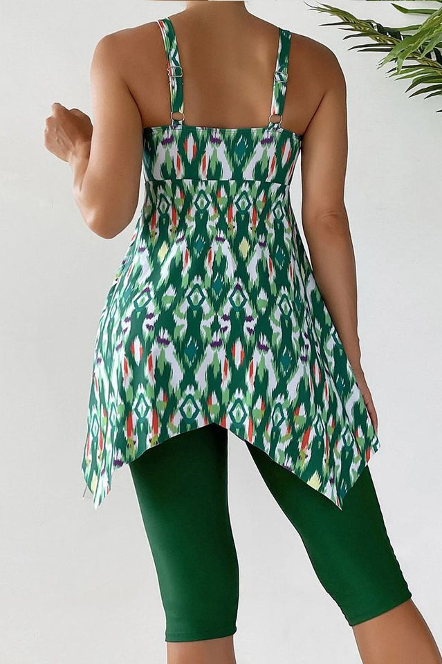 (S-3XL) Allover Print Asymmetrical Hem 2 Piece Set | Dress In Beauty (S-3XL) Allover Print Asymmetrical Hem 2 Piece Set | Dress In Beauty