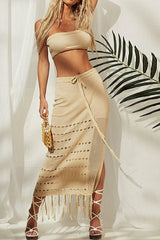 Hazel Crochet Top + Skirt Set | Dress In Beauty Hazel Crochet Top + Skirt Set | Dress In Beauty