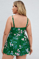 Floral Print Swim Dress With Shorts | Dress In Beauty Floral Print Swim Dress With Shorts | Dress In Beauty