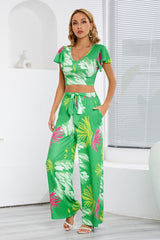 Boho Loose Wide Leg Jumpsuit Set | Dress In Beauty Boho Loose Wide Leg Jumpsuit Set | Dress In Beauty