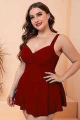 Floral Print Swim Dress With Shorts | Dress In Beauty Floral Print Swim Dress With Shorts | Dress In Beauty