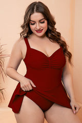 Floral Print Swim Dress With Shorts | Dress In Beauty Floral Print Swim Dress With Shorts | Dress In Beauty