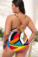 (XL-4XL) Floral Print Cutout One Piece Swimsuit | Dress In Beauty (XL-4XL) Floral Print Cutout One Piece Swimsuit | Dress In Beauty