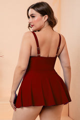 Floral Print Swim Dress With Shorts | Dress In Beauty Floral Print Swim Dress With Shorts | Dress In Beauty