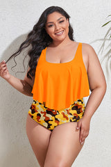 (L-4XL) Floral High Waist Bikini Set | Dress In Beauty (L-4XL) Floral High Waist Bikini Set | Dress In Beauty