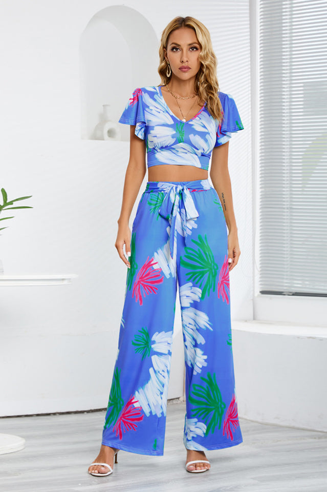 Boho Loose Wide Leg Jumpsuit Set | Dress In Beauty Boho Loose Wide Leg Jumpsuit Set | Dress In Beauty
