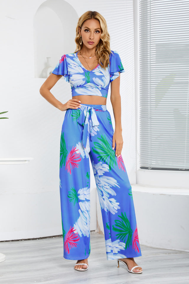 Boho Loose Wide Leg Jumpsuit Set | Dress In Beauty Boho Loose Wide Leg Jumpsuit Set | Dress In Beauty