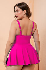 Floral Print Swim Dress With Shorts | Dress In Beauty Floral Print Swim Dress With Shorts | Dress In Beauty