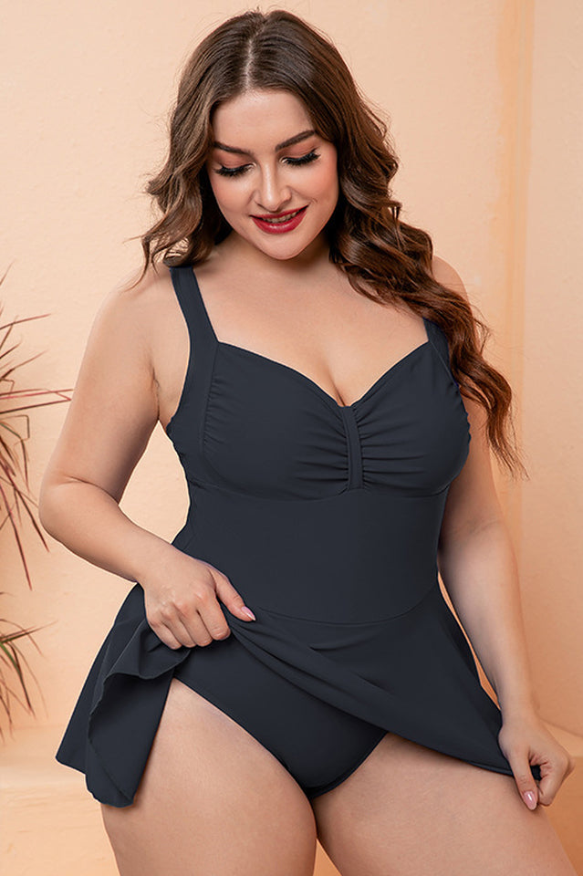 Floral Print Swim Dress With Shorts | Dress In Beauty Floral Print Swim Dress With Shorts | Dress In Beauty